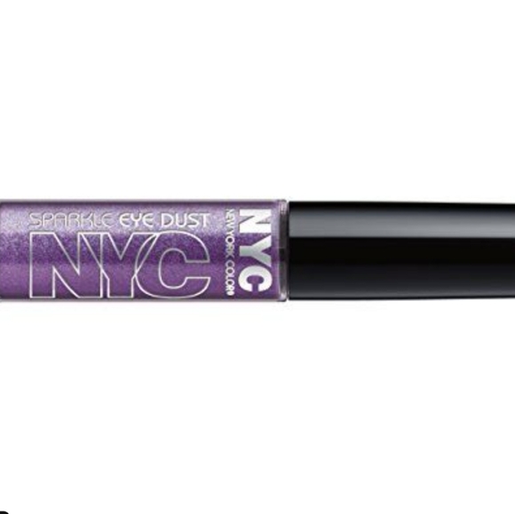 💜 (Retired) RARE NYC New York Color Sparkle Eye Dust Eyeshadow -Amethyst Dazzle - Picture 3 of 4